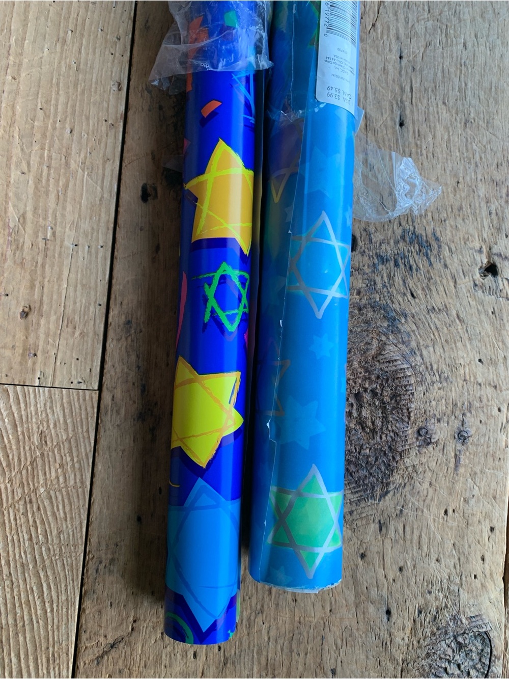 Hanukah Wrapping Paper- Two Rolls